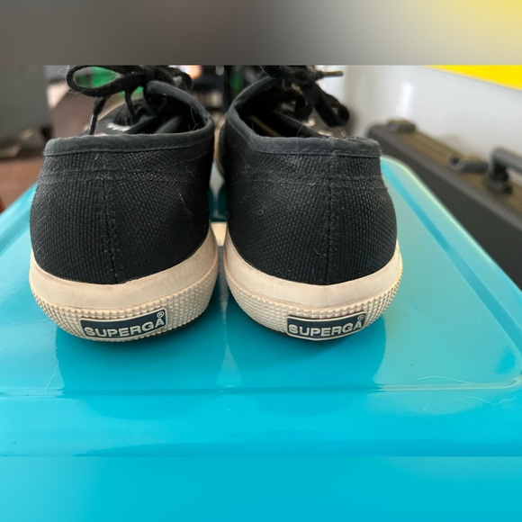 EUC Superga 2750 COTU Classic S000010-999 Black, size 40 - Picture 3 of 4
